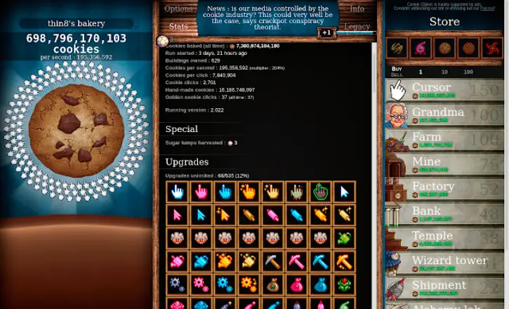 Short Life Unblocked - Play short life unblocked online on Cookie Clicker