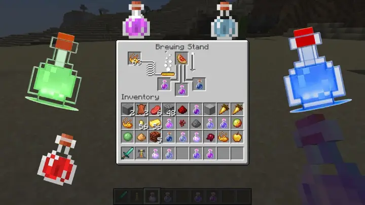 How to make Potions in Minecraft?