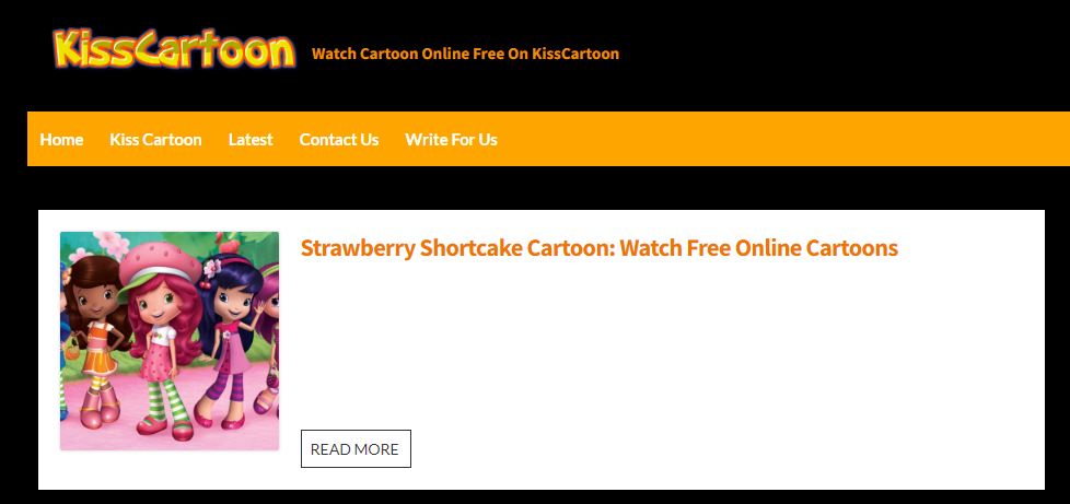 Kisscartoon - The Best Website To Watch Anime Series